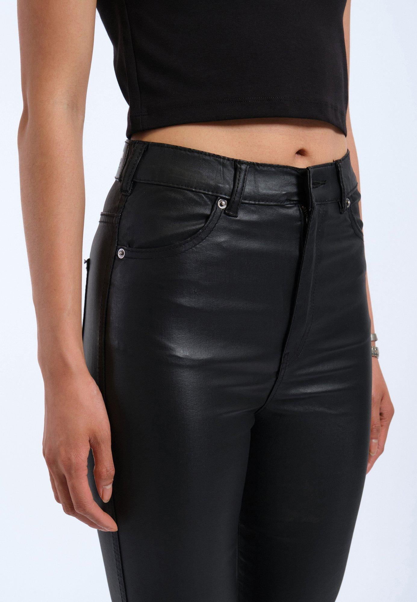 Melina Flare Leather Pants