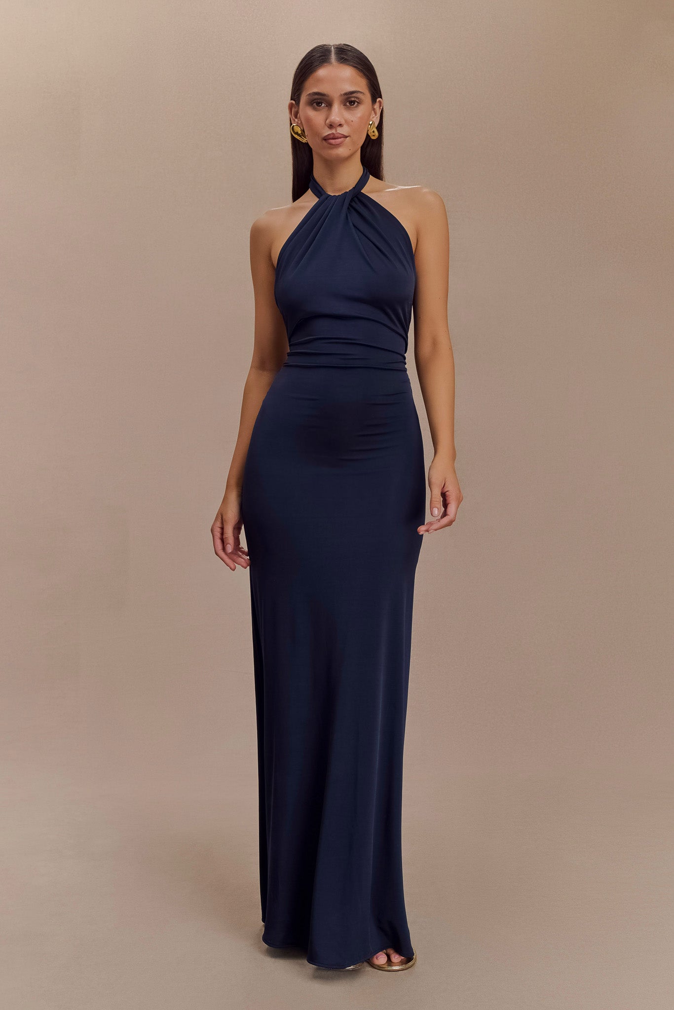 Elyna Halter Maxi Dress