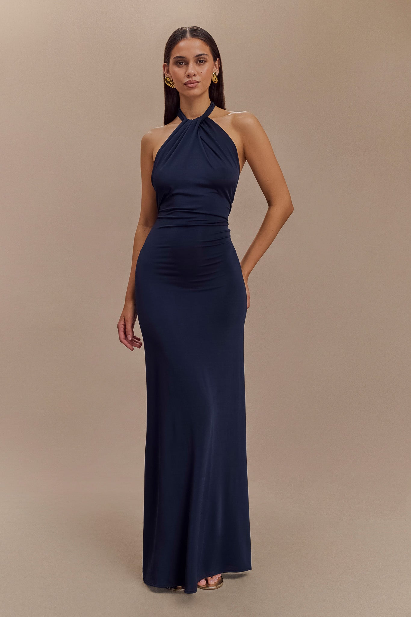 Elyna Halter Maxi Dress