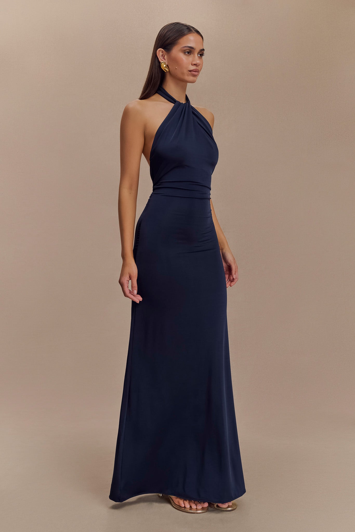 Elyna Halter Maxi Dress
