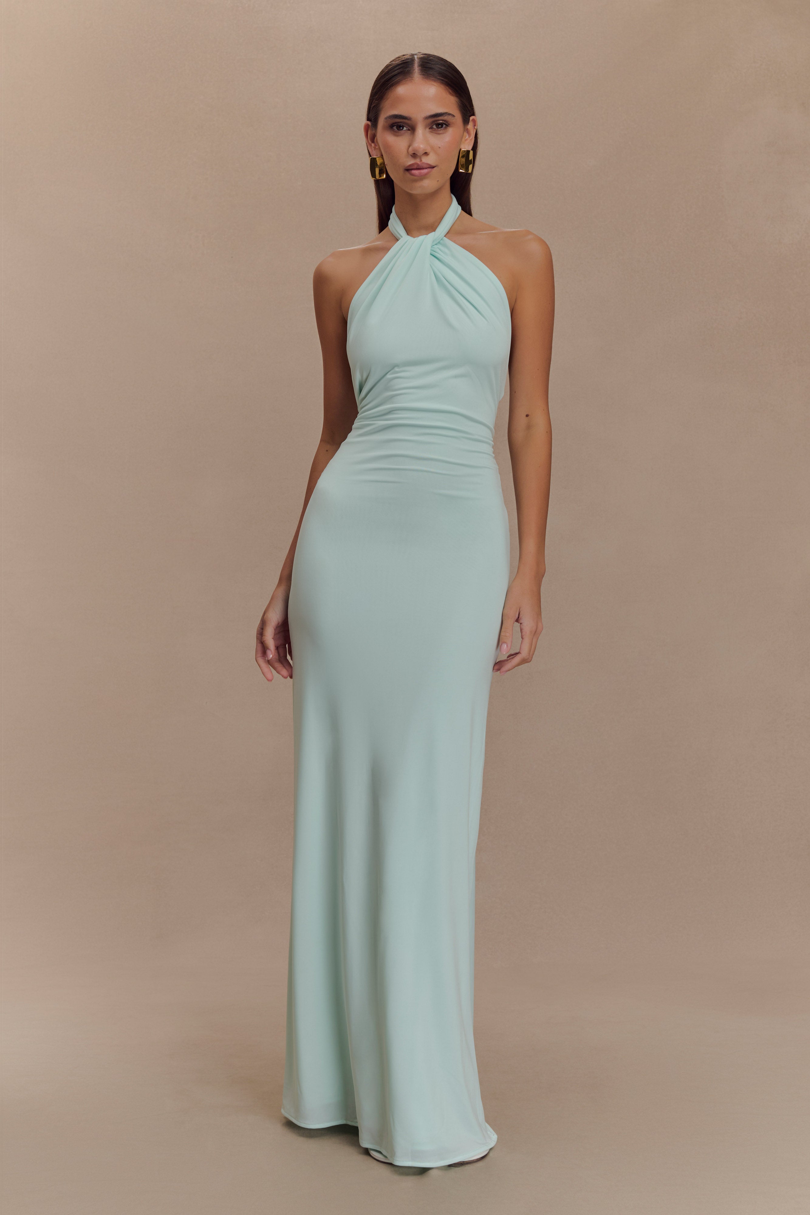 Elyna Halter Maxi Dress