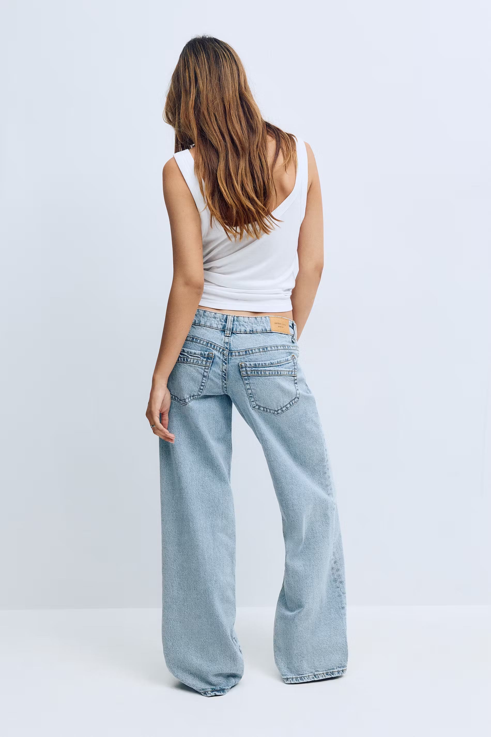 Eleni Low Wide Jeans