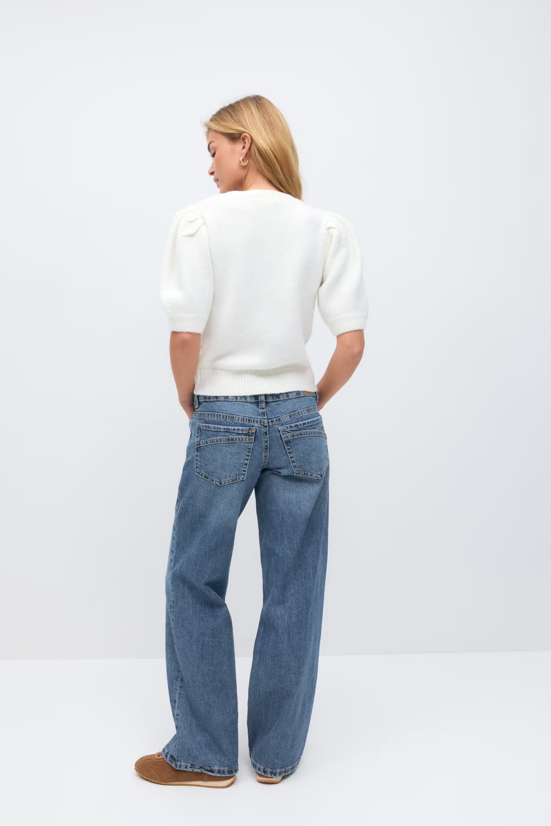 Eleni Low Wide Jeans
