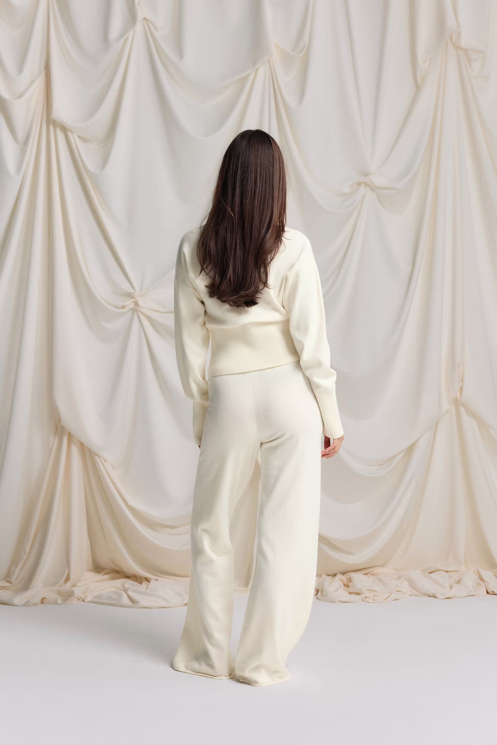 Ribbed Fitted Knit Set