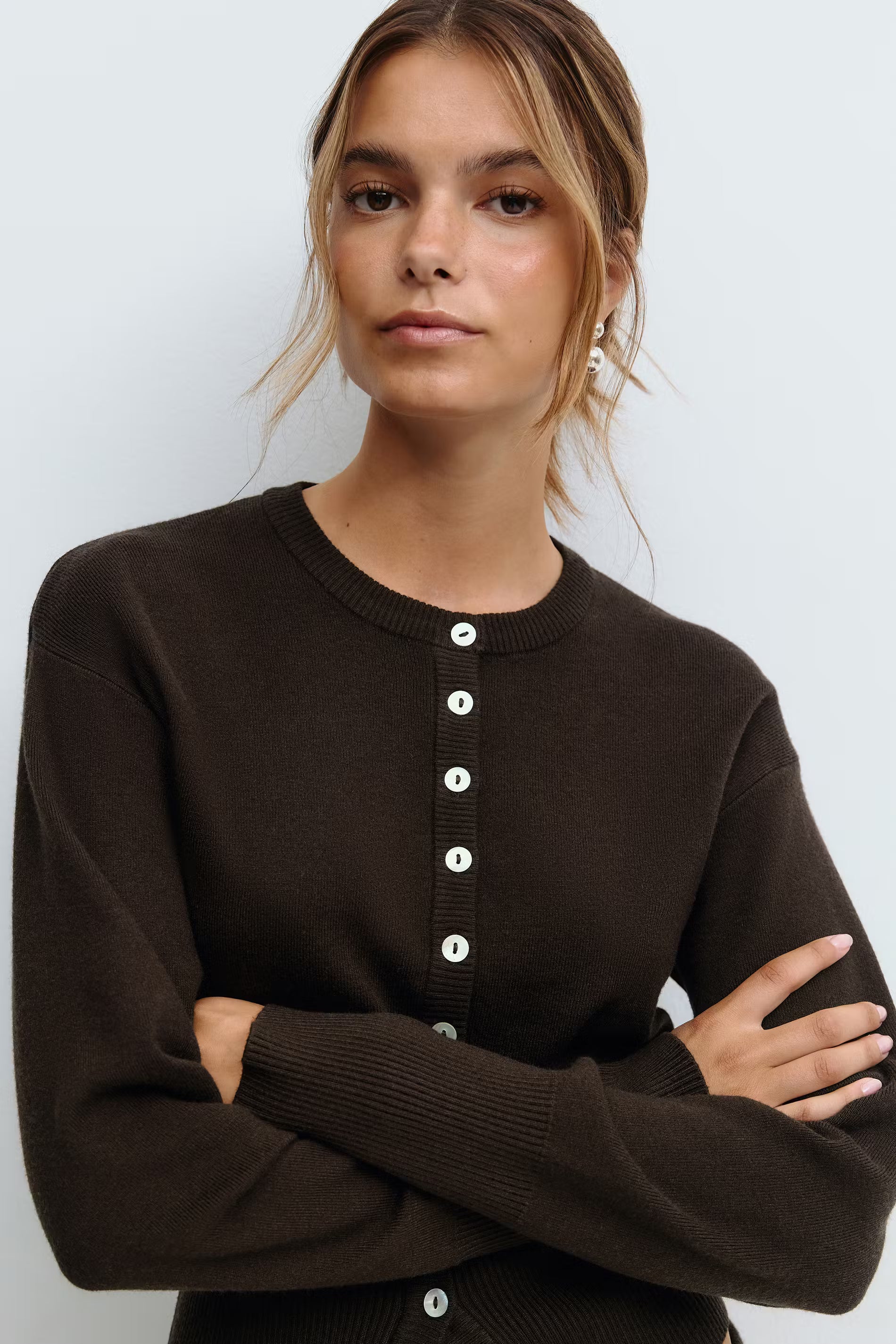 Ribbed Fitted Knit Set