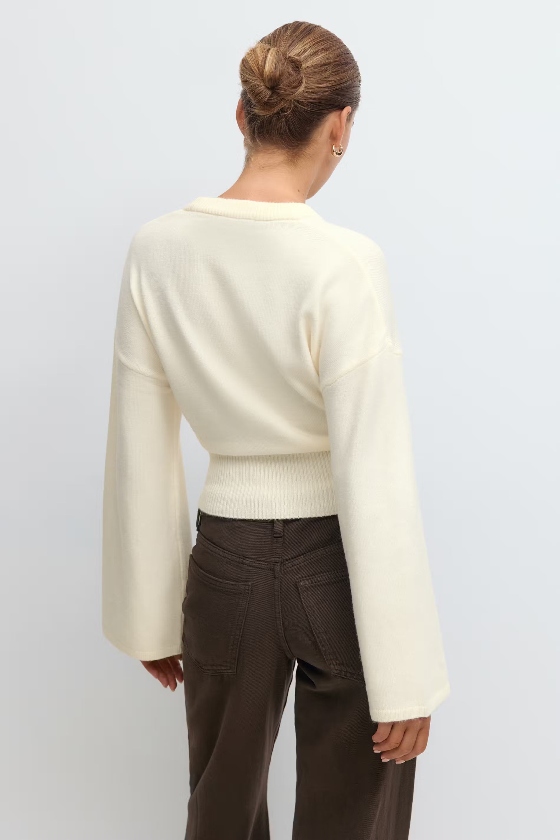 Claudia Sleeve Knitted Top