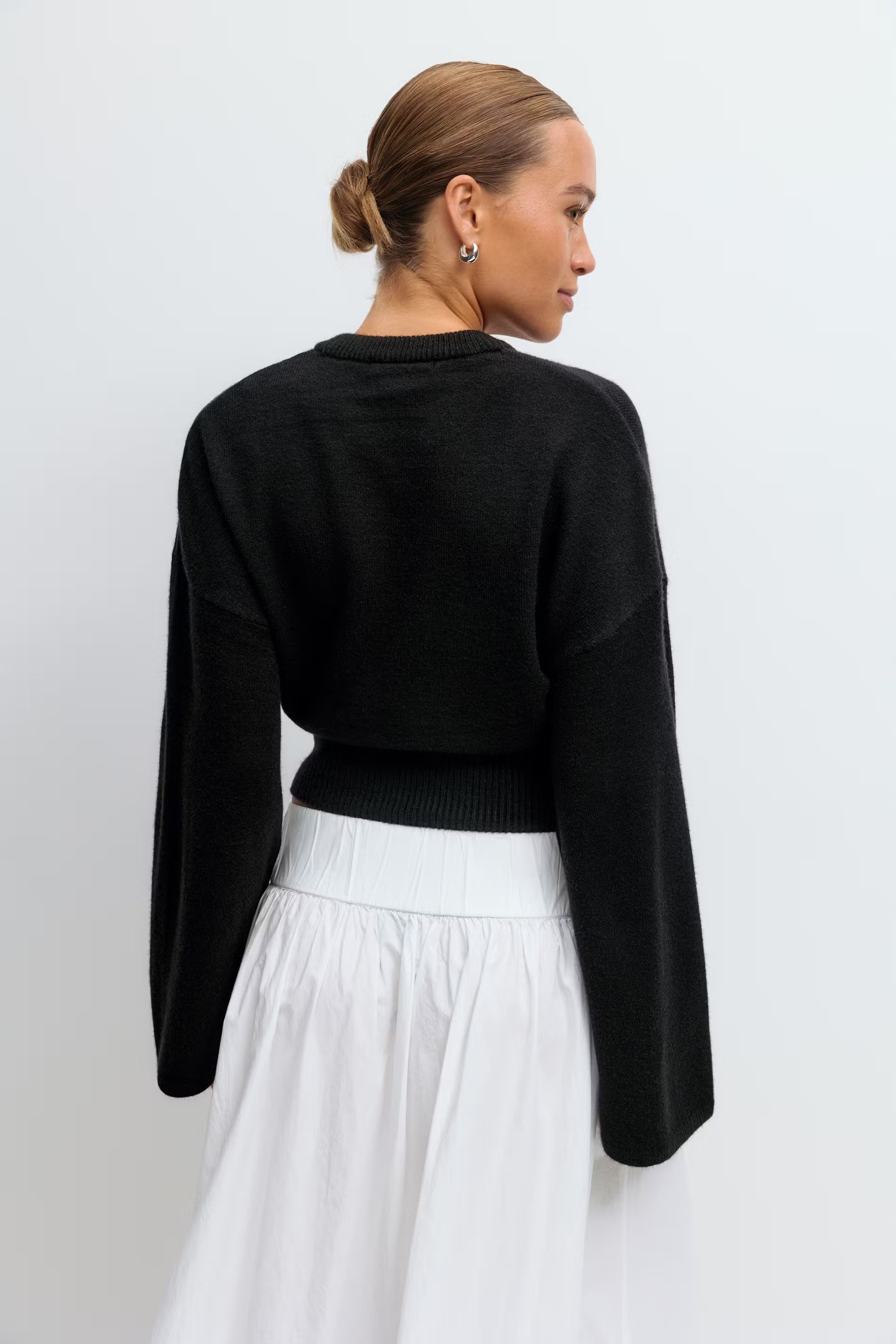 Claudia Sleeve Knitted Top