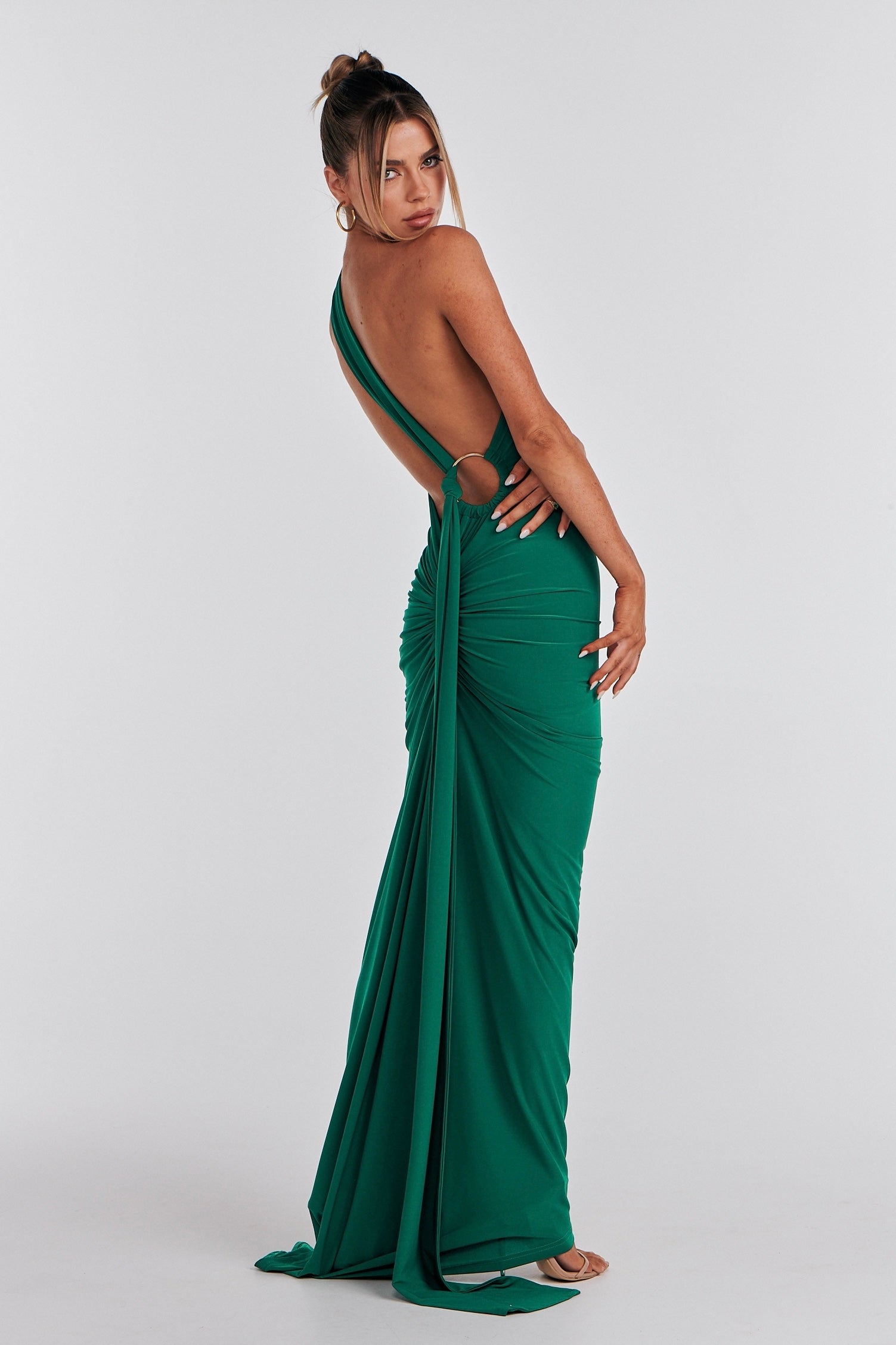 Aurelia One Shoulder Gown