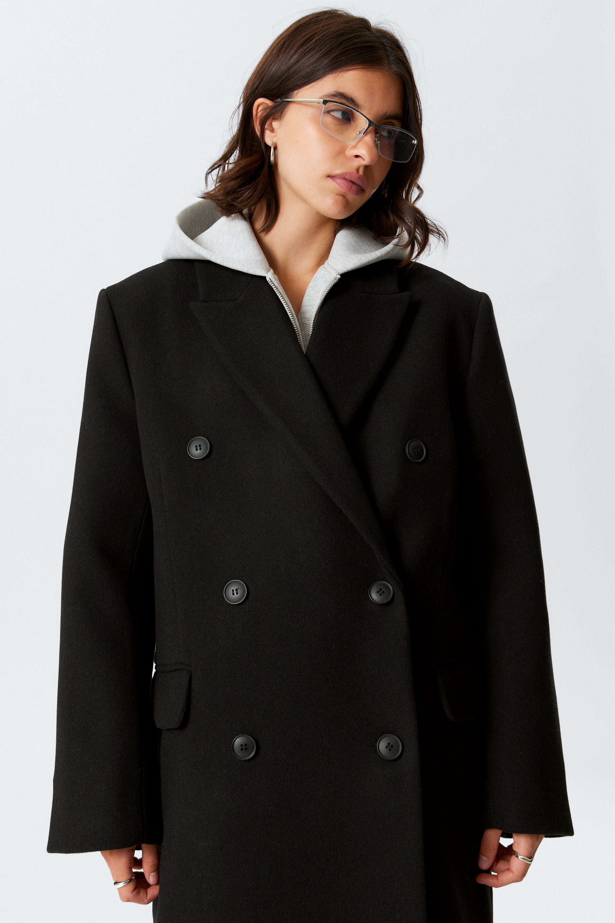 Harper Wool Blend Coat