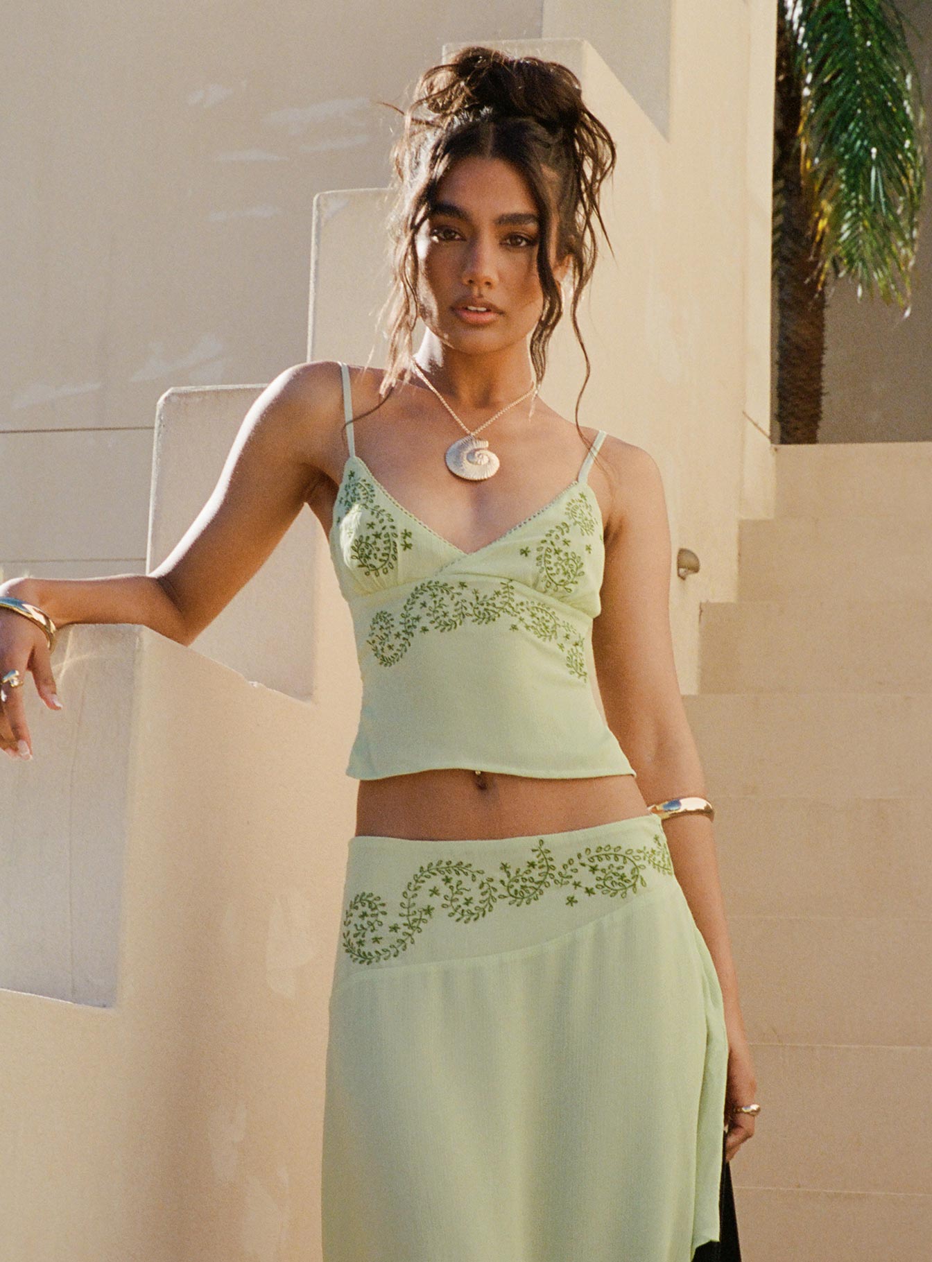 Elise Embroidered Top