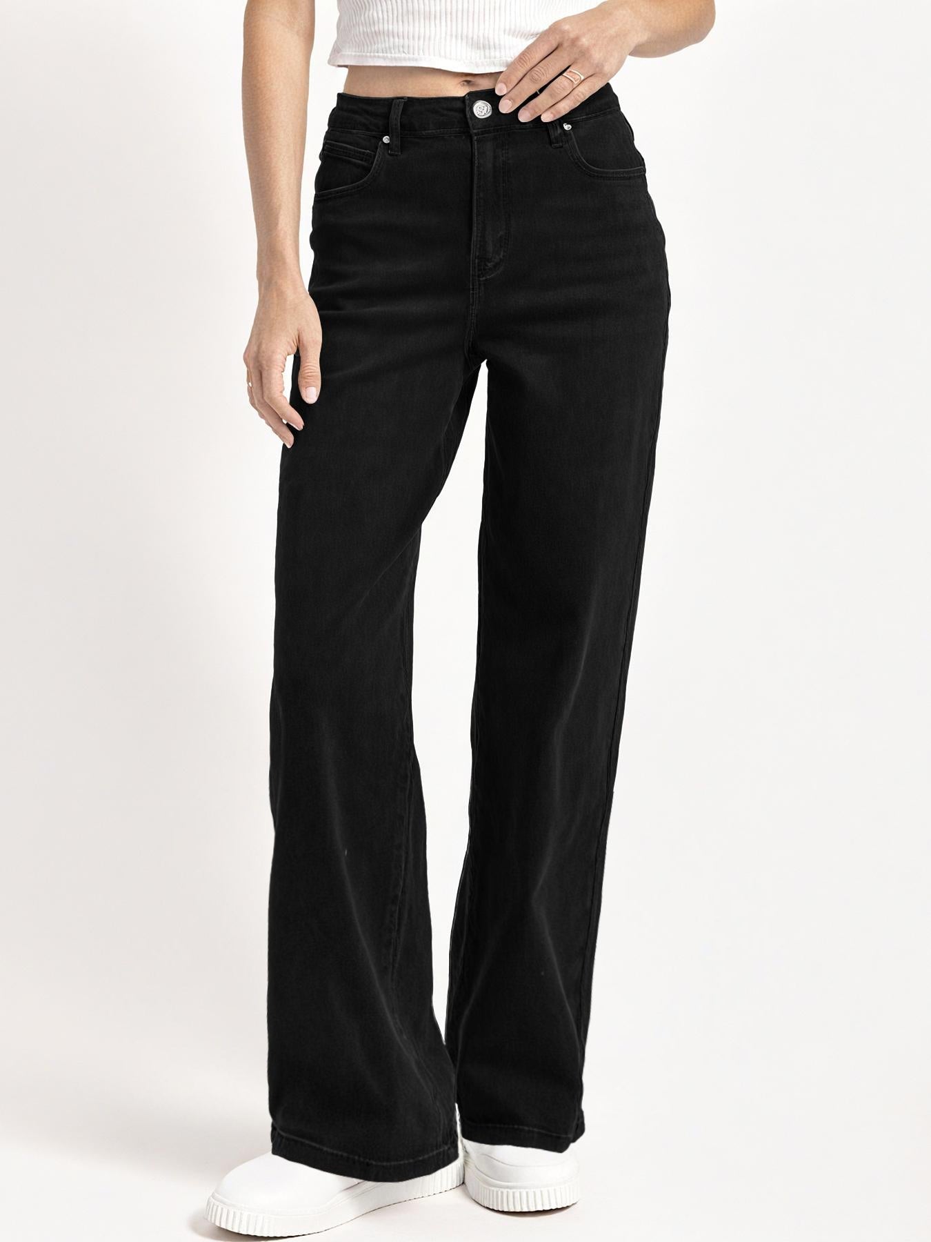 Luna Wide-Leg Trousers