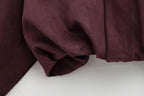 Suede Effect Jacket