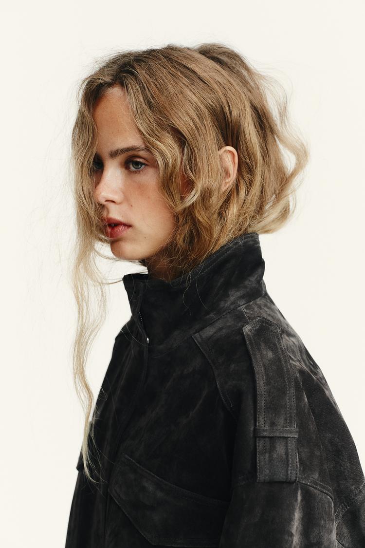 Arielle | Suede Leather Jacket