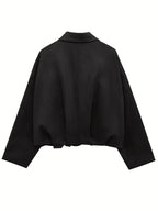 Suede Effect Jacket
