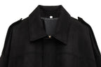 Suede Effect Jacket