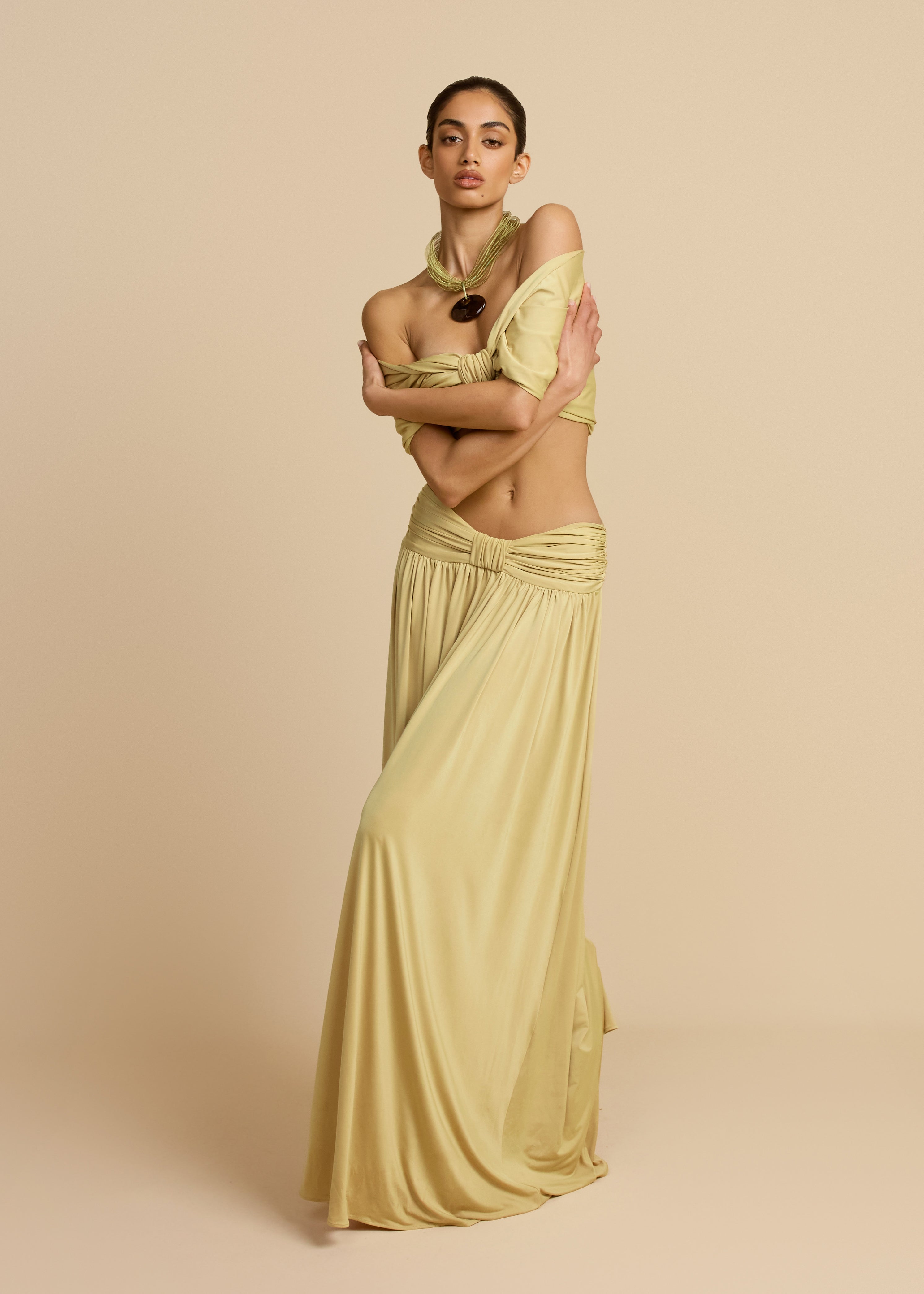 Alessia Draped Skirt