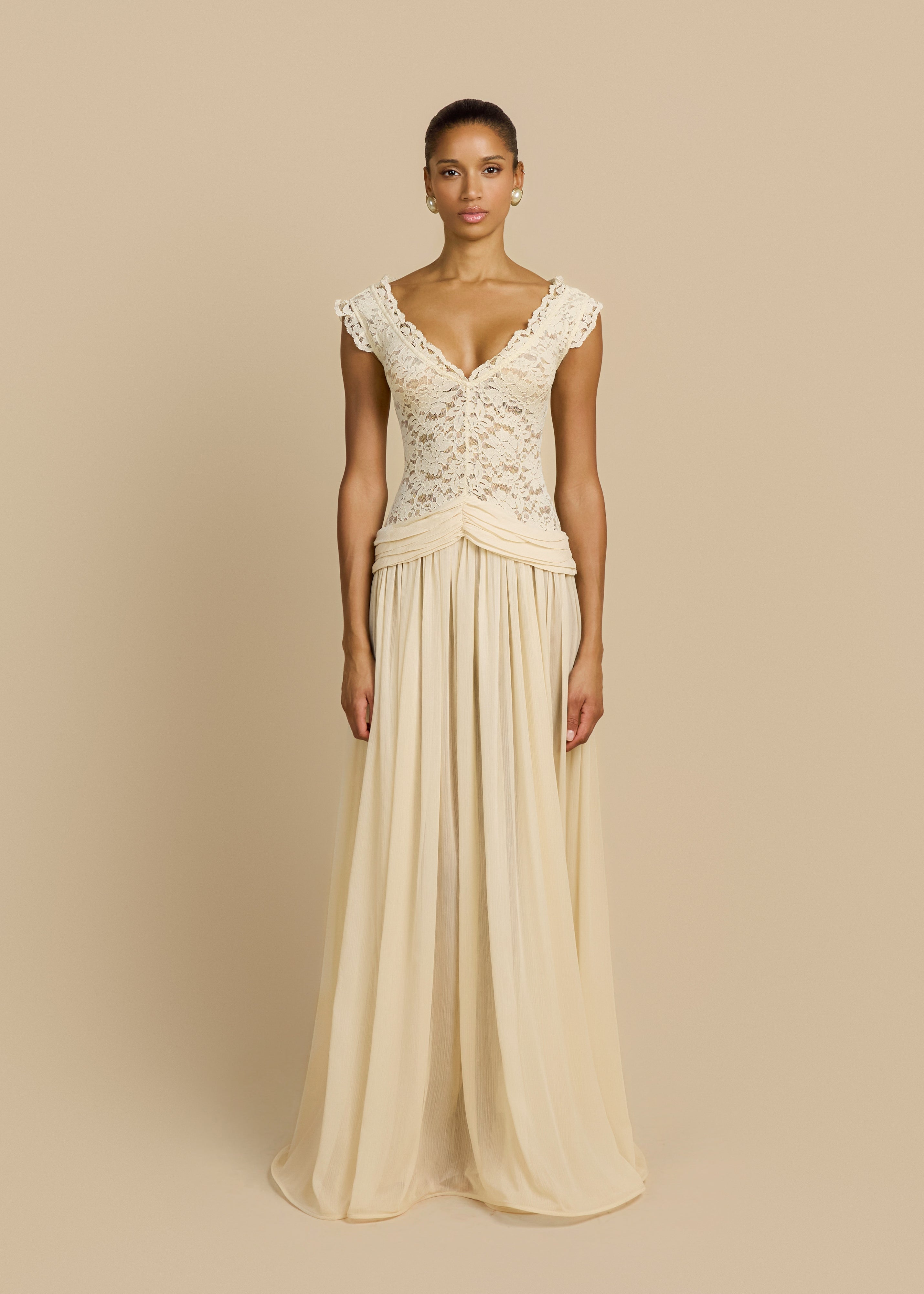 Lucienne Lace Gown