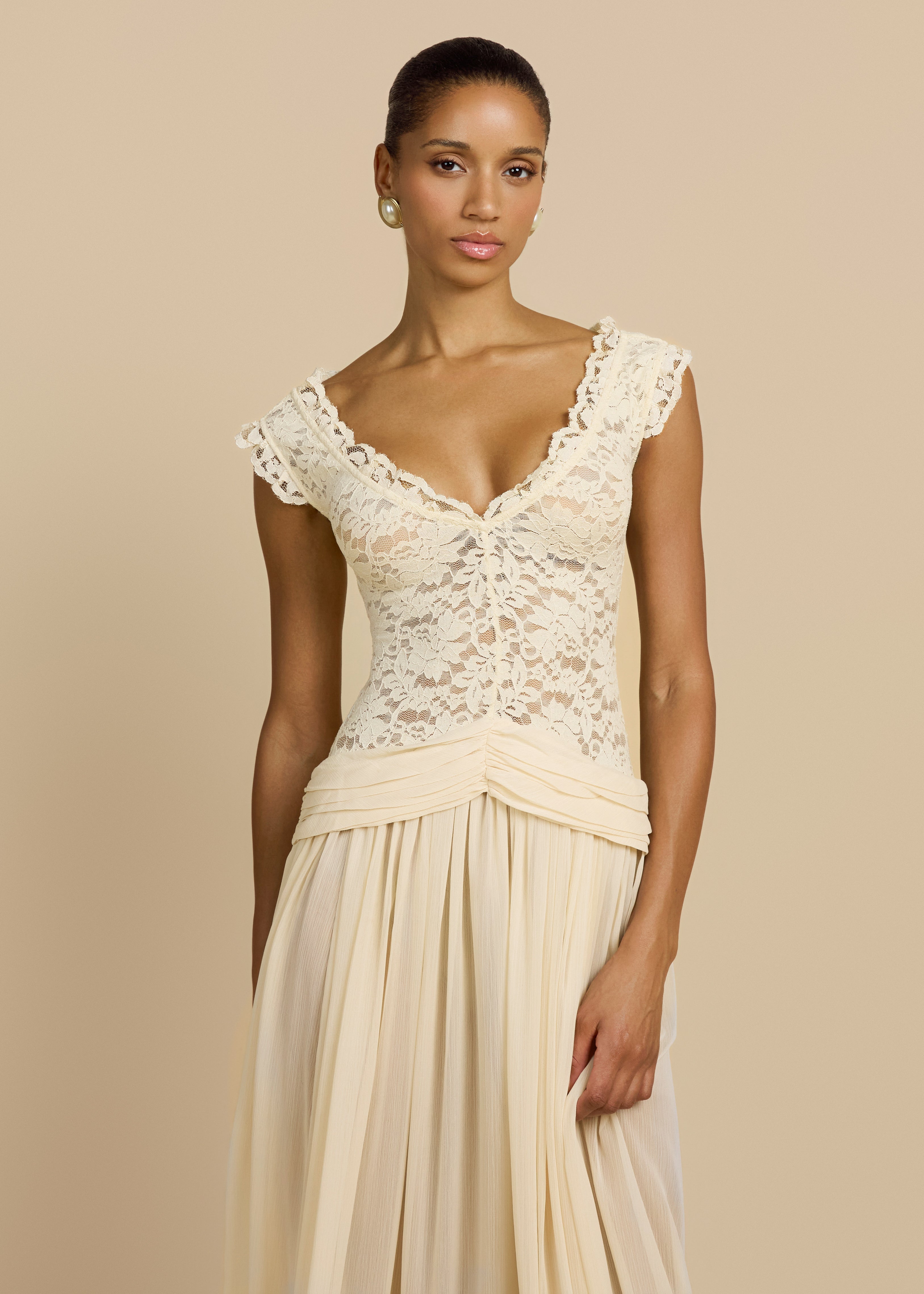 Lucienne Lace Gown