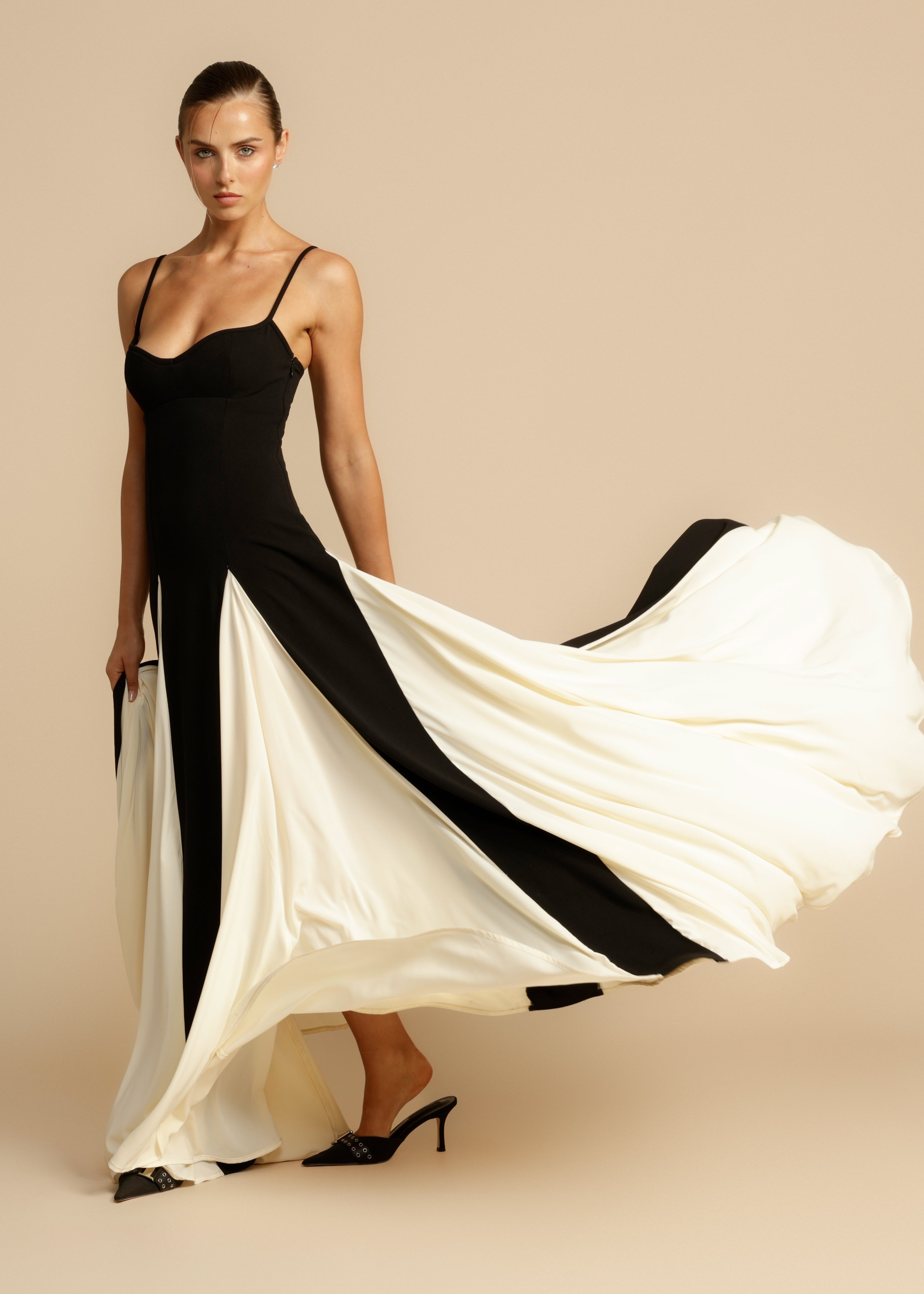 Valora Panel Maxi Dress