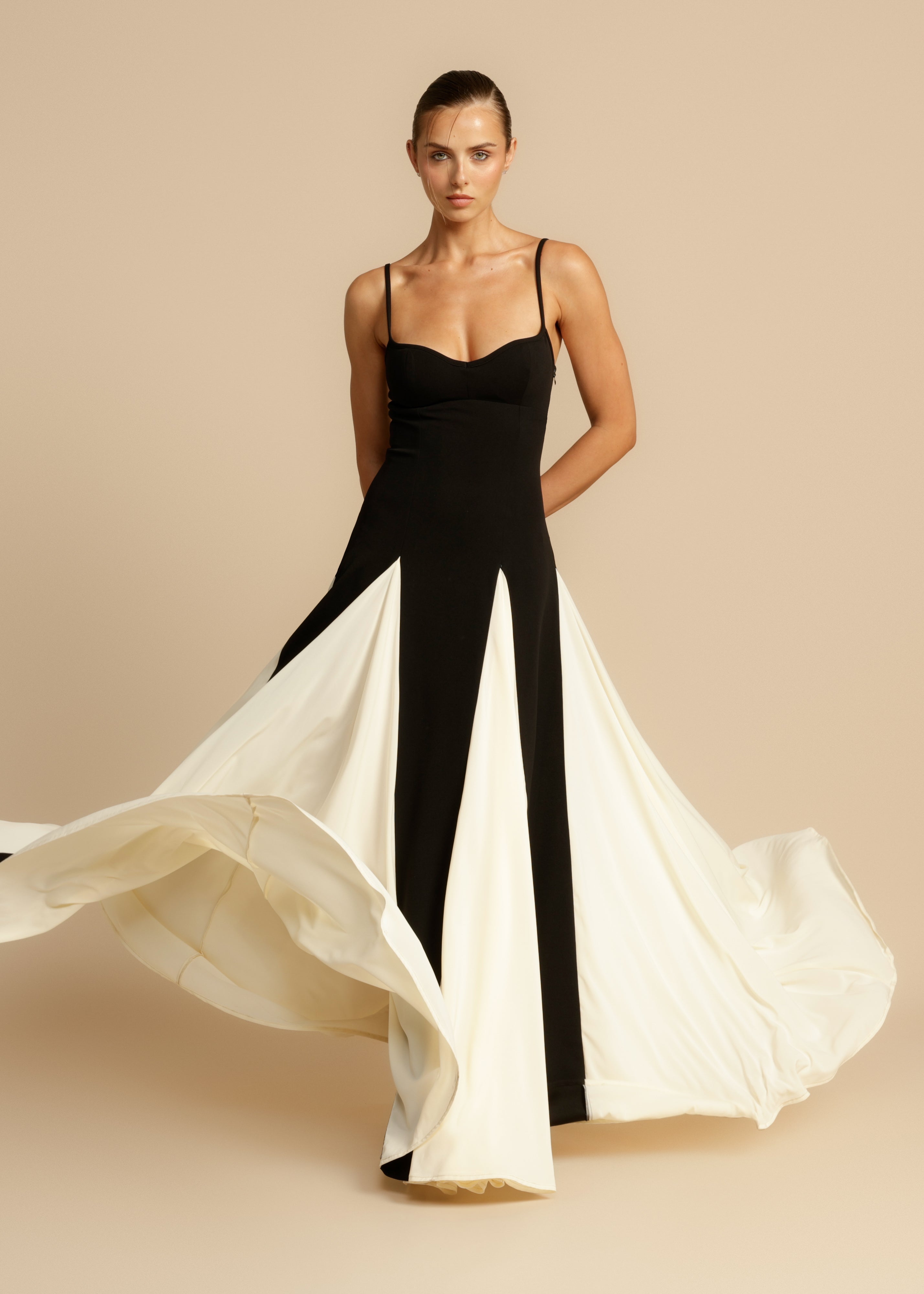 Valora Panel Maxi Dress
