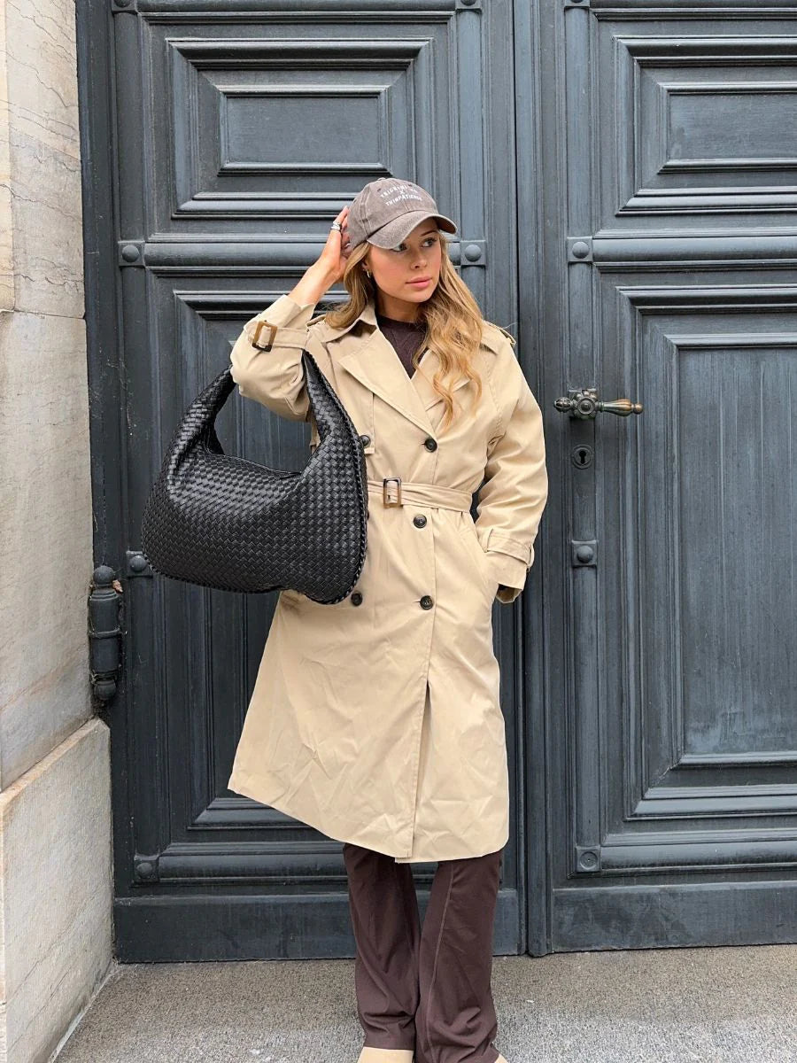 Aya Braided Shoulder Bag