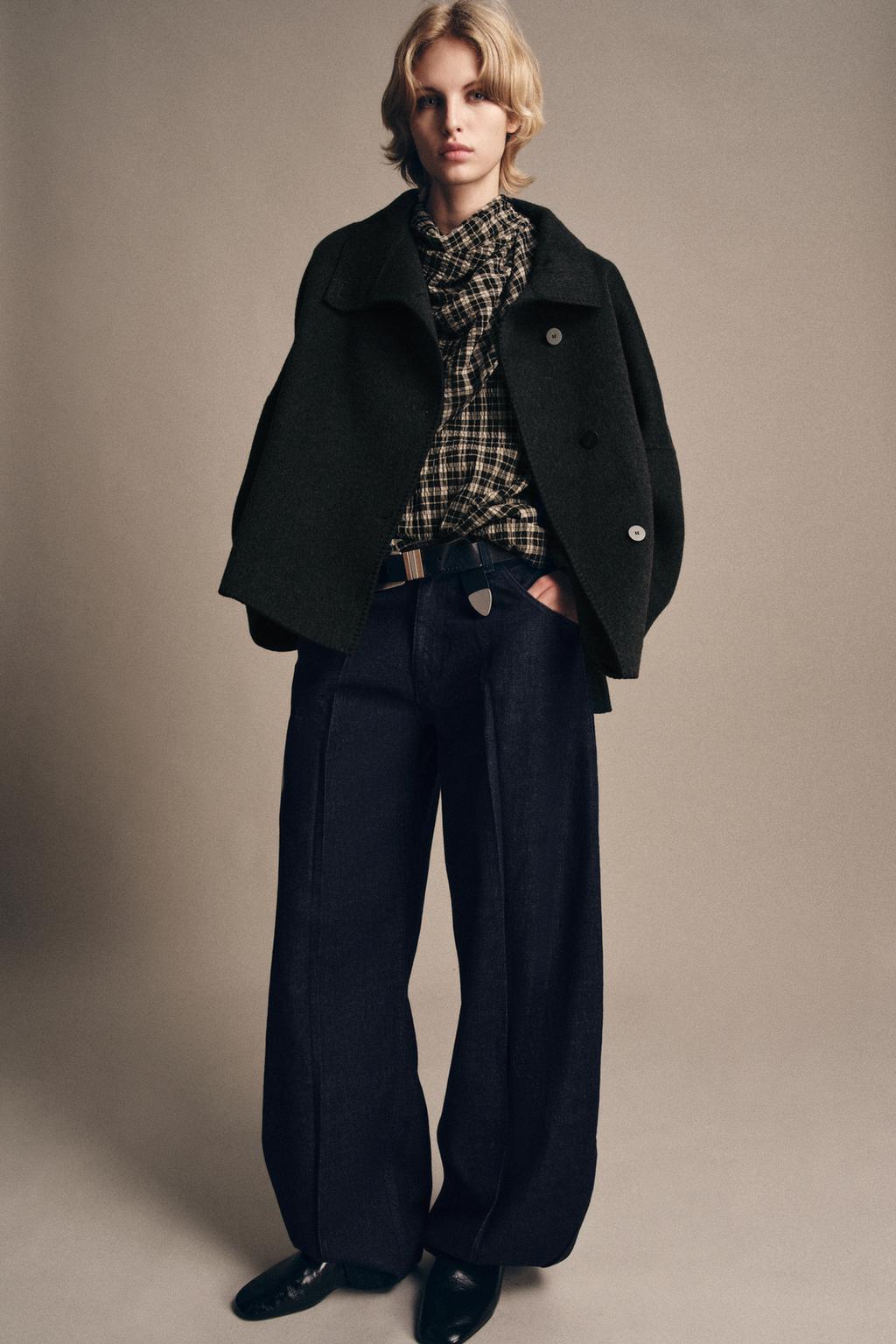 Wool Stitch Coat