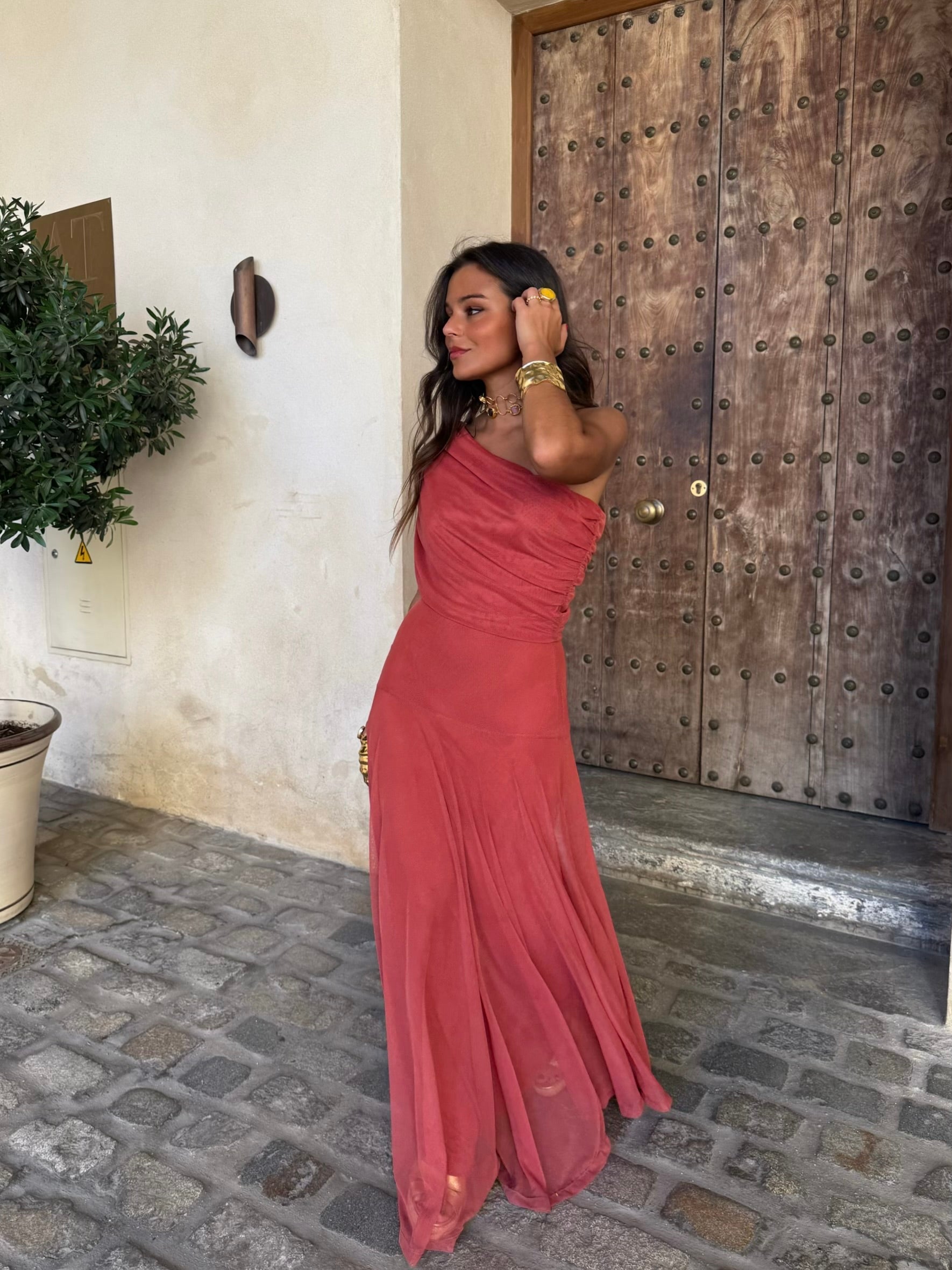 Sienna One Shoulder Maxi