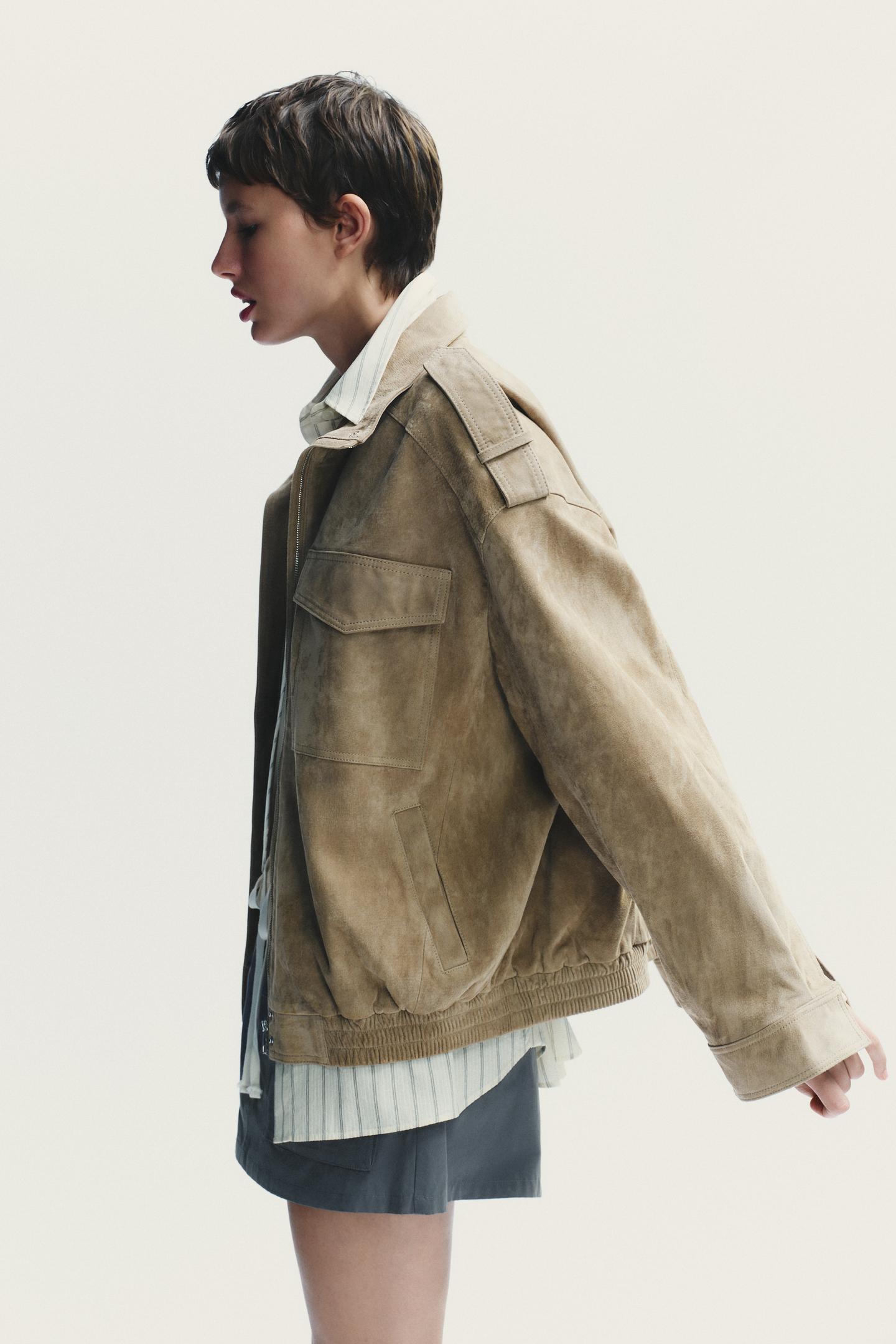 Arielle | Suede Leather Jacket