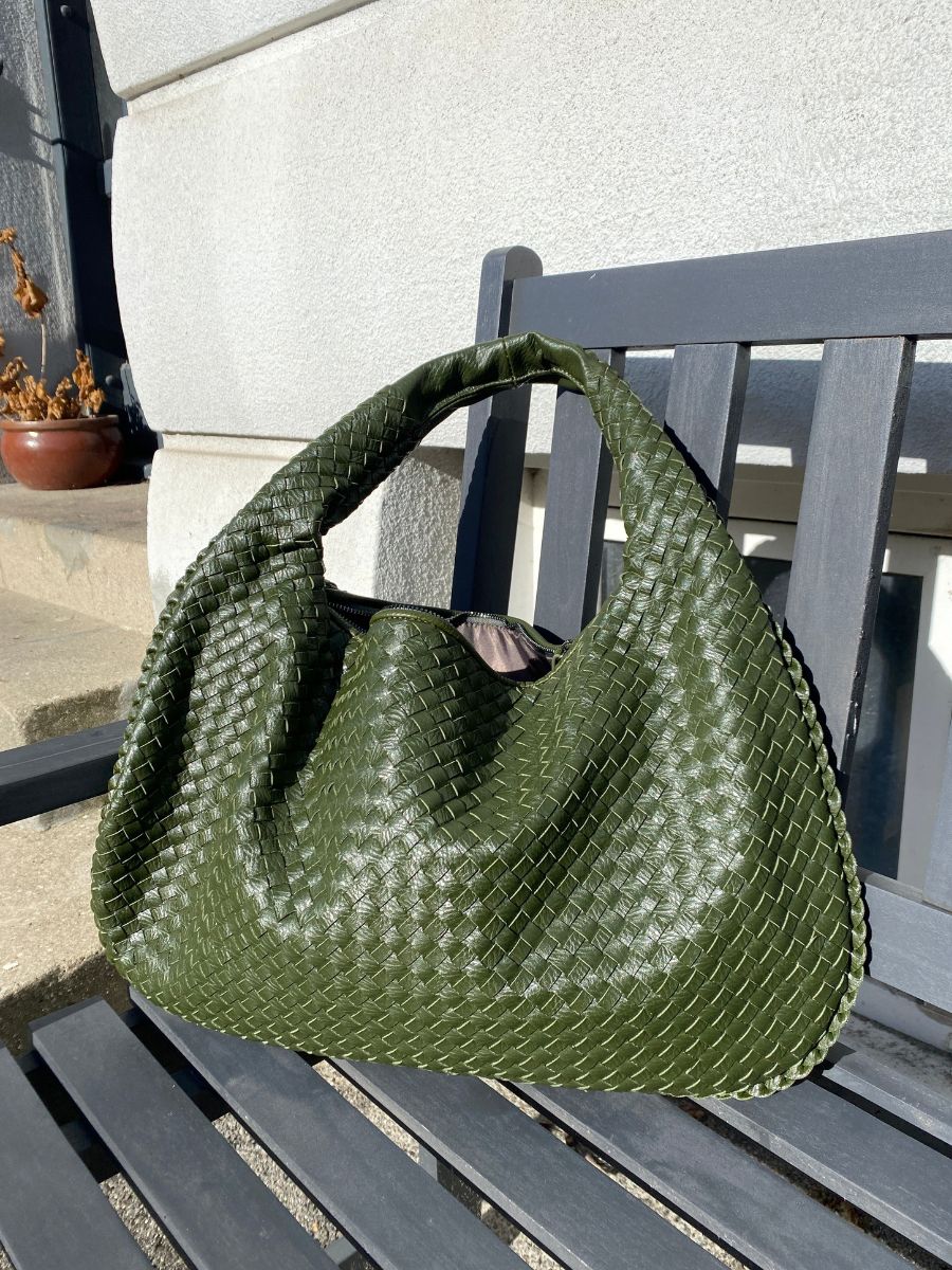 Aya Braided Shoulder Bag