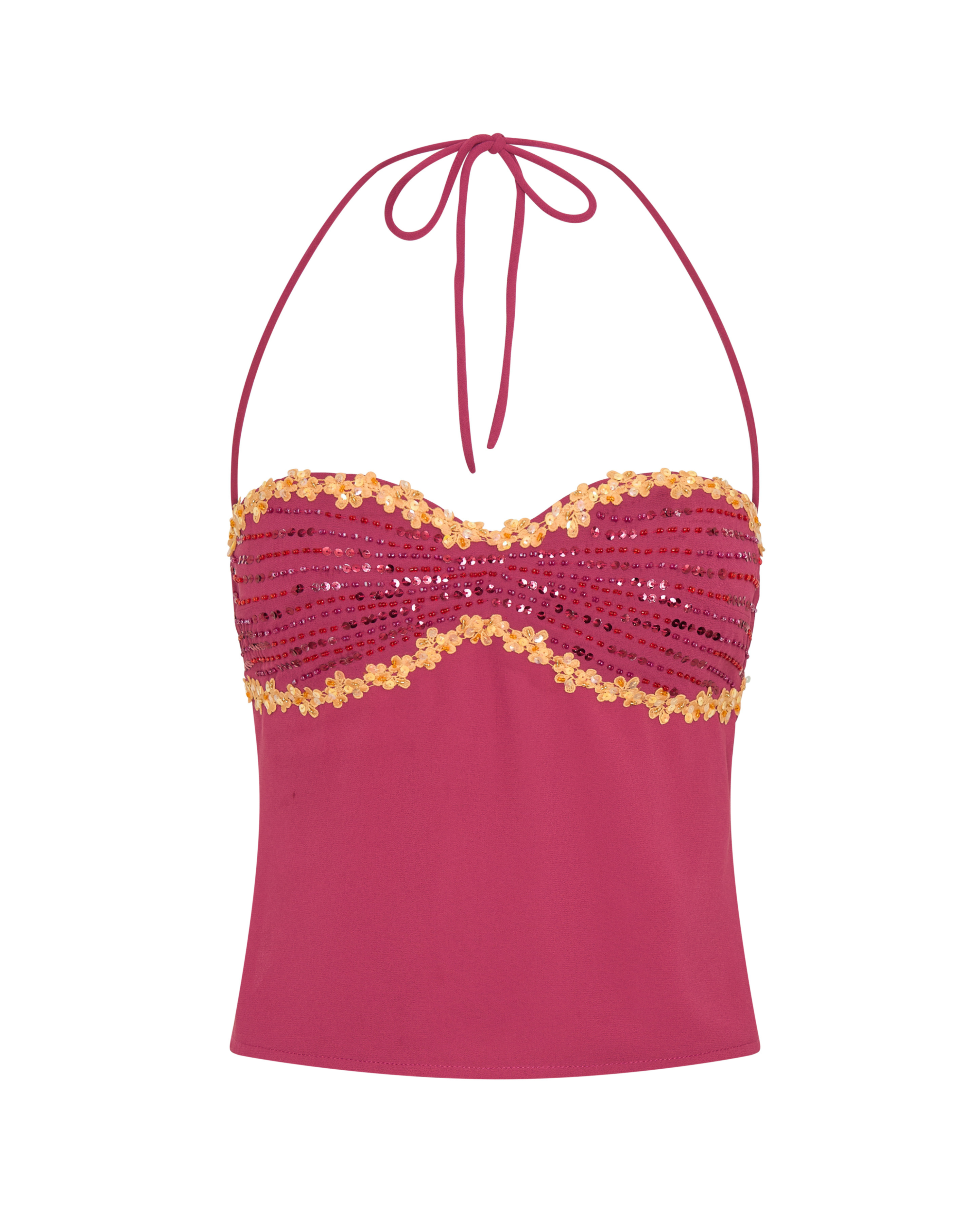 Elara Halter Top