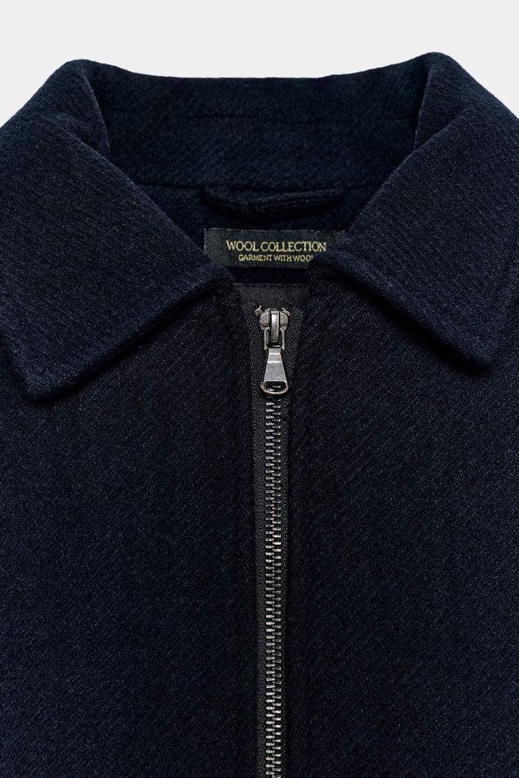 Livia | Wool Zip Jacket