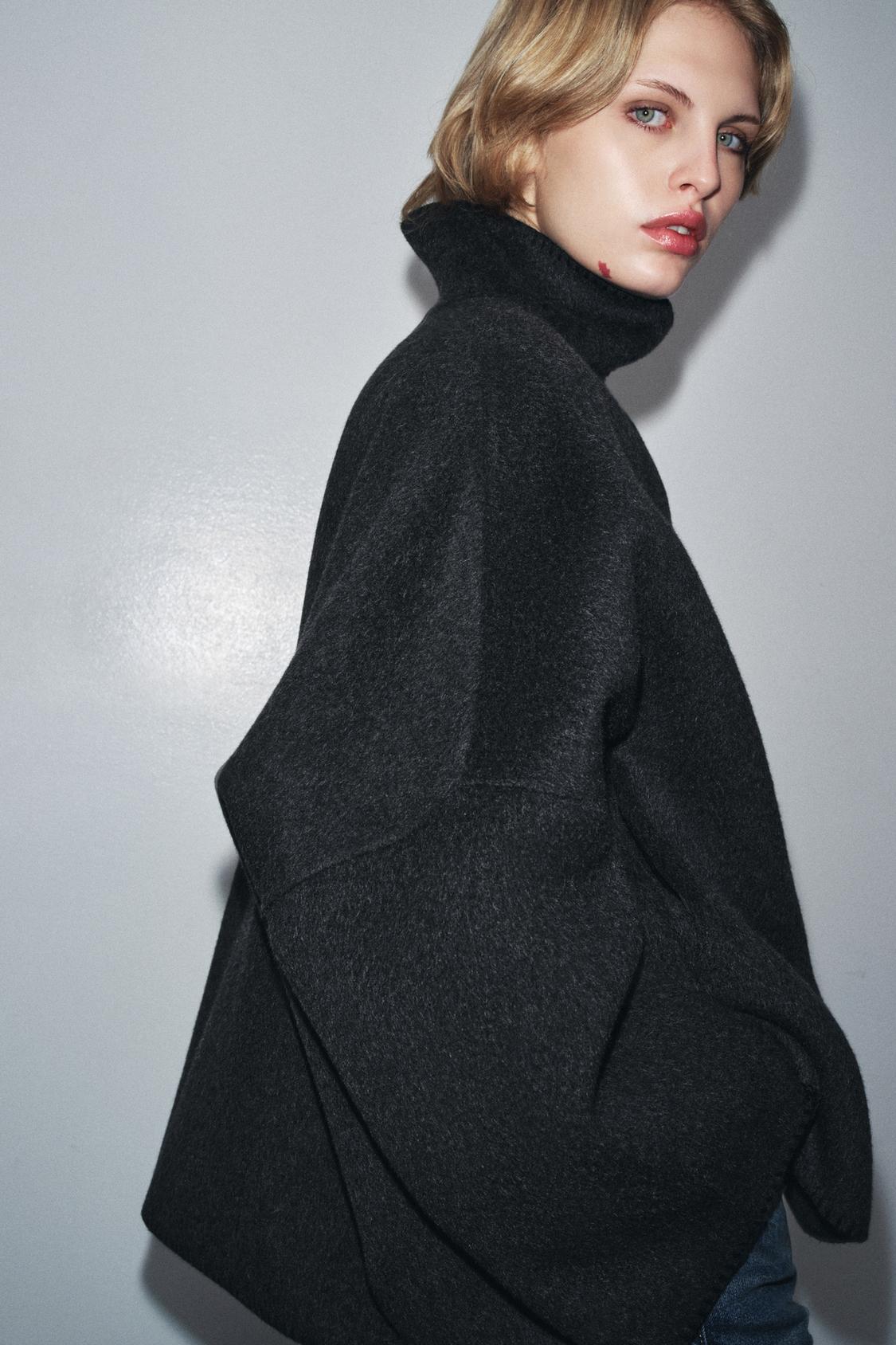 Wool Stitch Coat