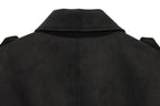 Suede Effect Jacket