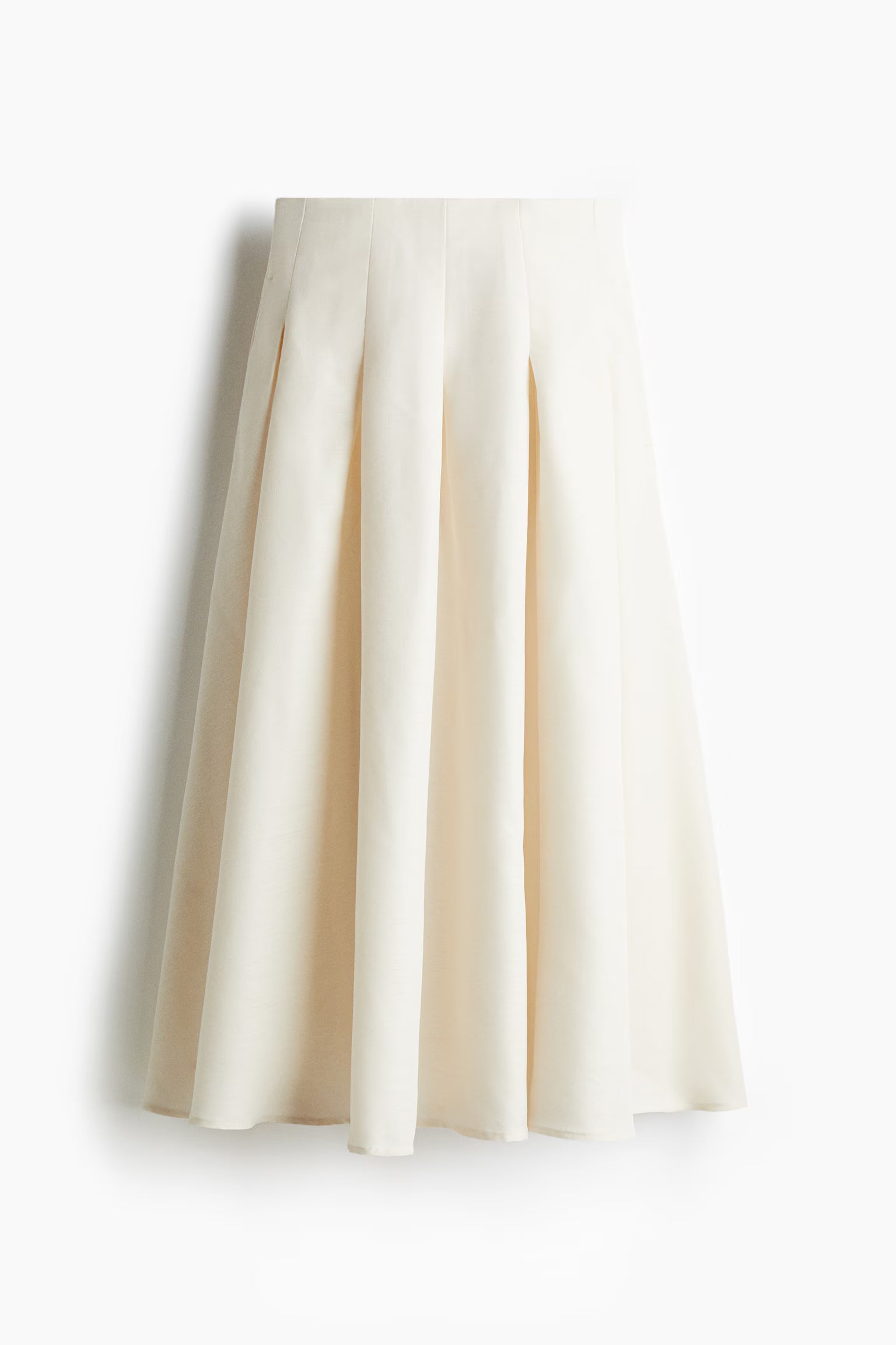 Ivanna Long Pleated Skirt