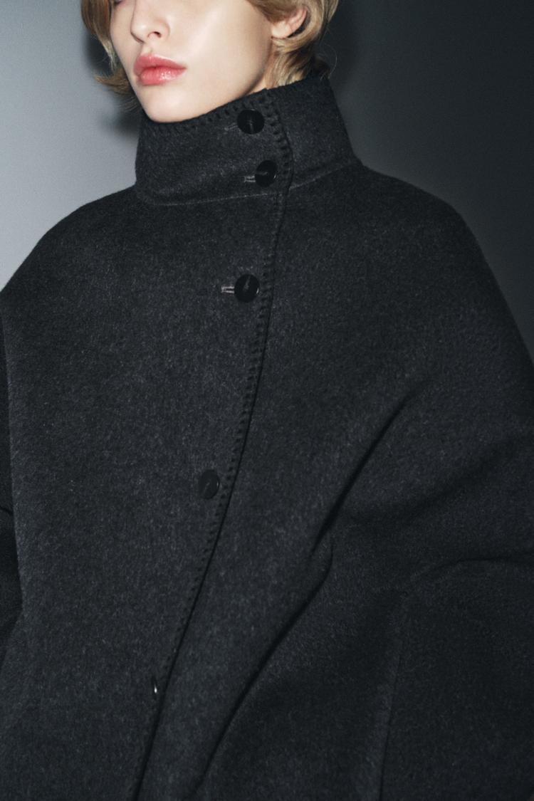 Wool Stitch Coat