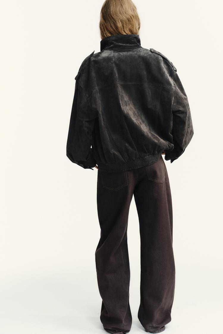 Arielle | Suede Leather Jacket