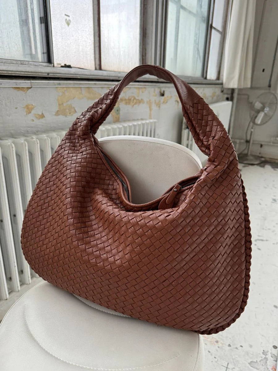 Aya Braided Shoulder Bag