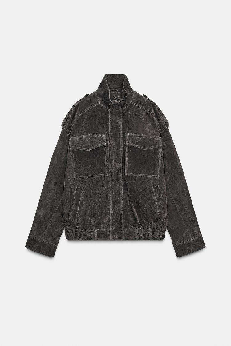 Arielle | Suede Leather Jacket