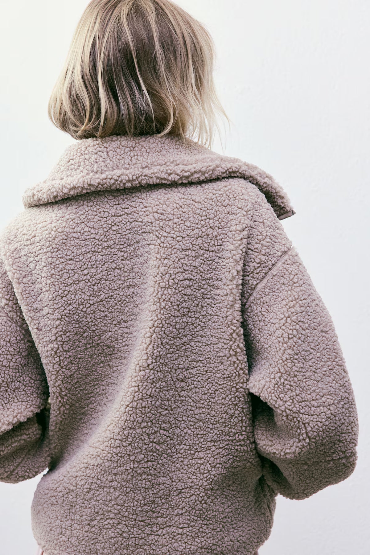 Oversized Teddy Jacket