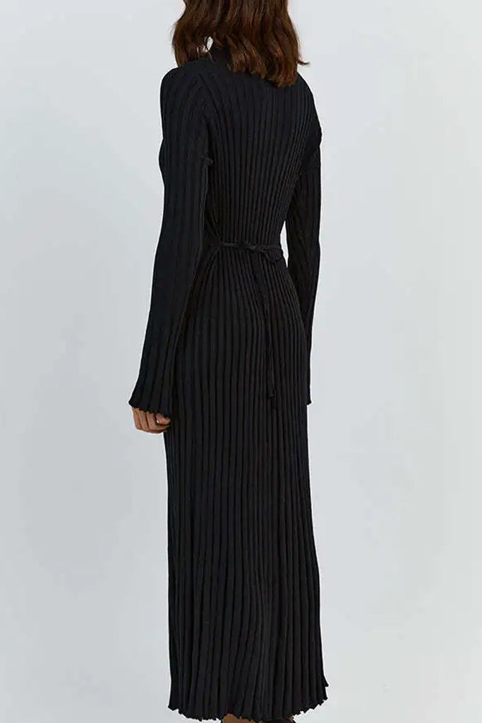Timeless Ribbed Knit Dress