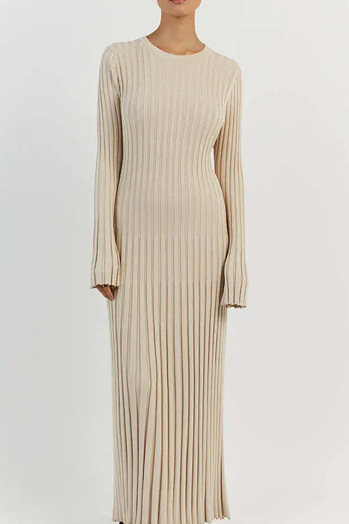 Timeless Ribbed Knit Dress