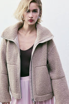 Oversized Teddy Jacket
