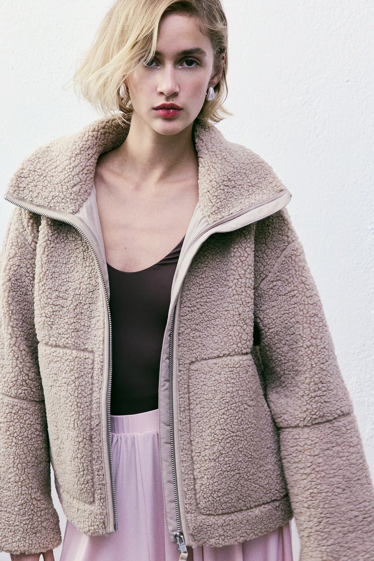 Oversized Teddy Jacket