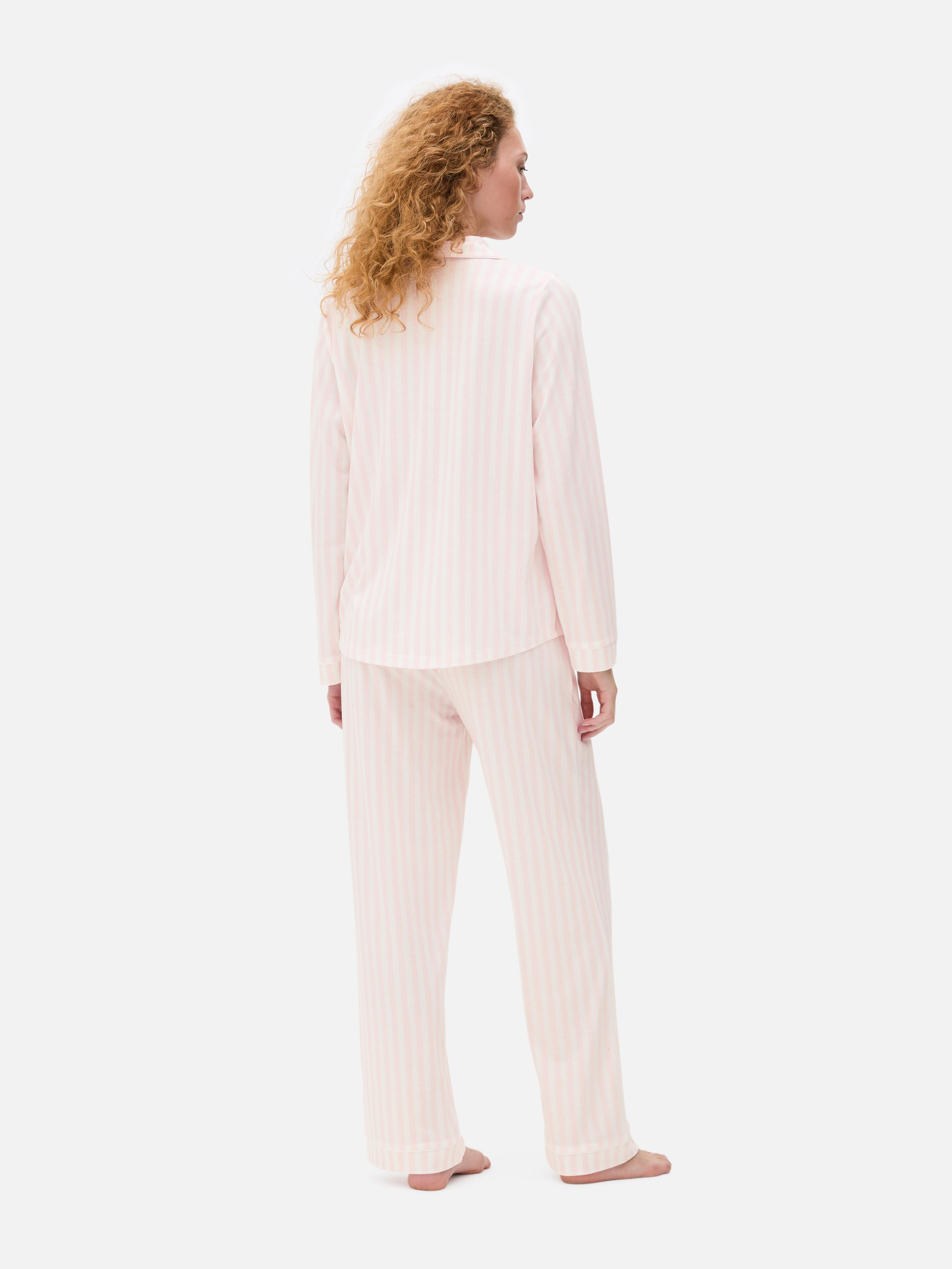 Marisse Striped Pyjama Set