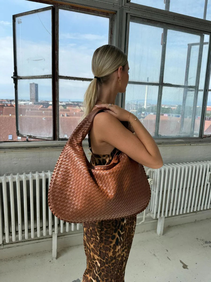 Aya Braided Shoulder Bag