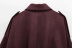 Suede Effect Jacket