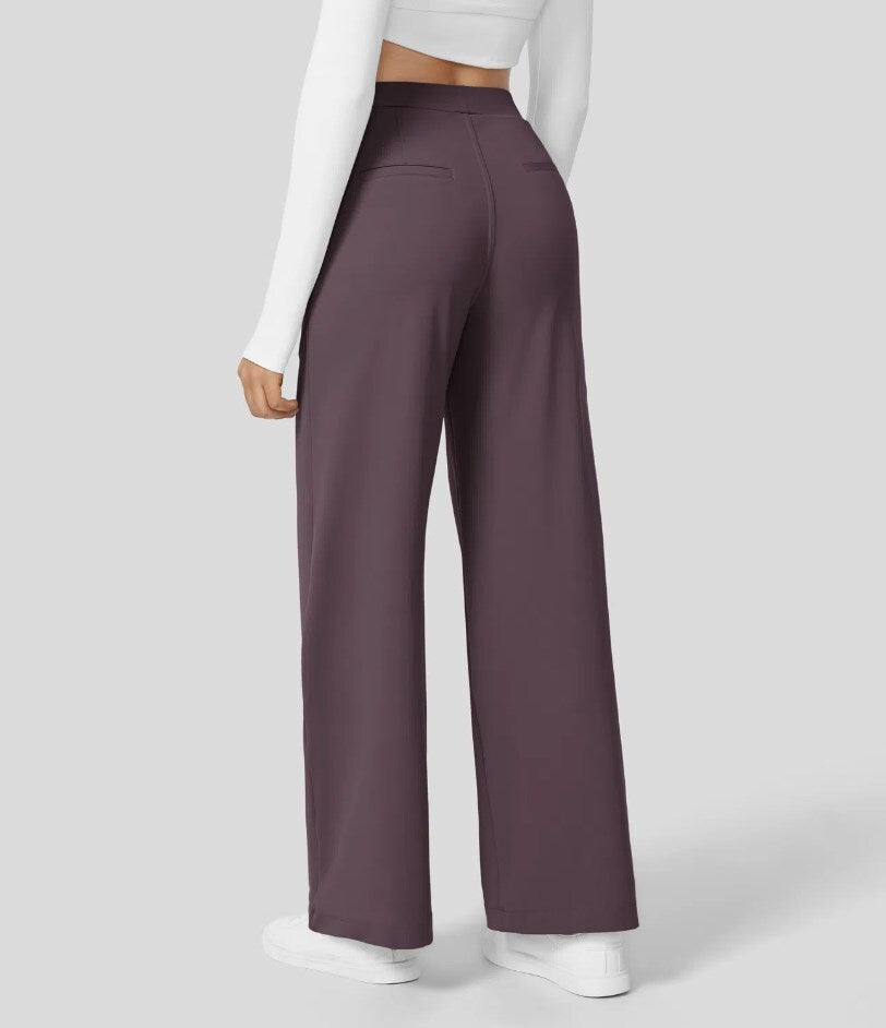 Lunara Wide-Leg Trousers