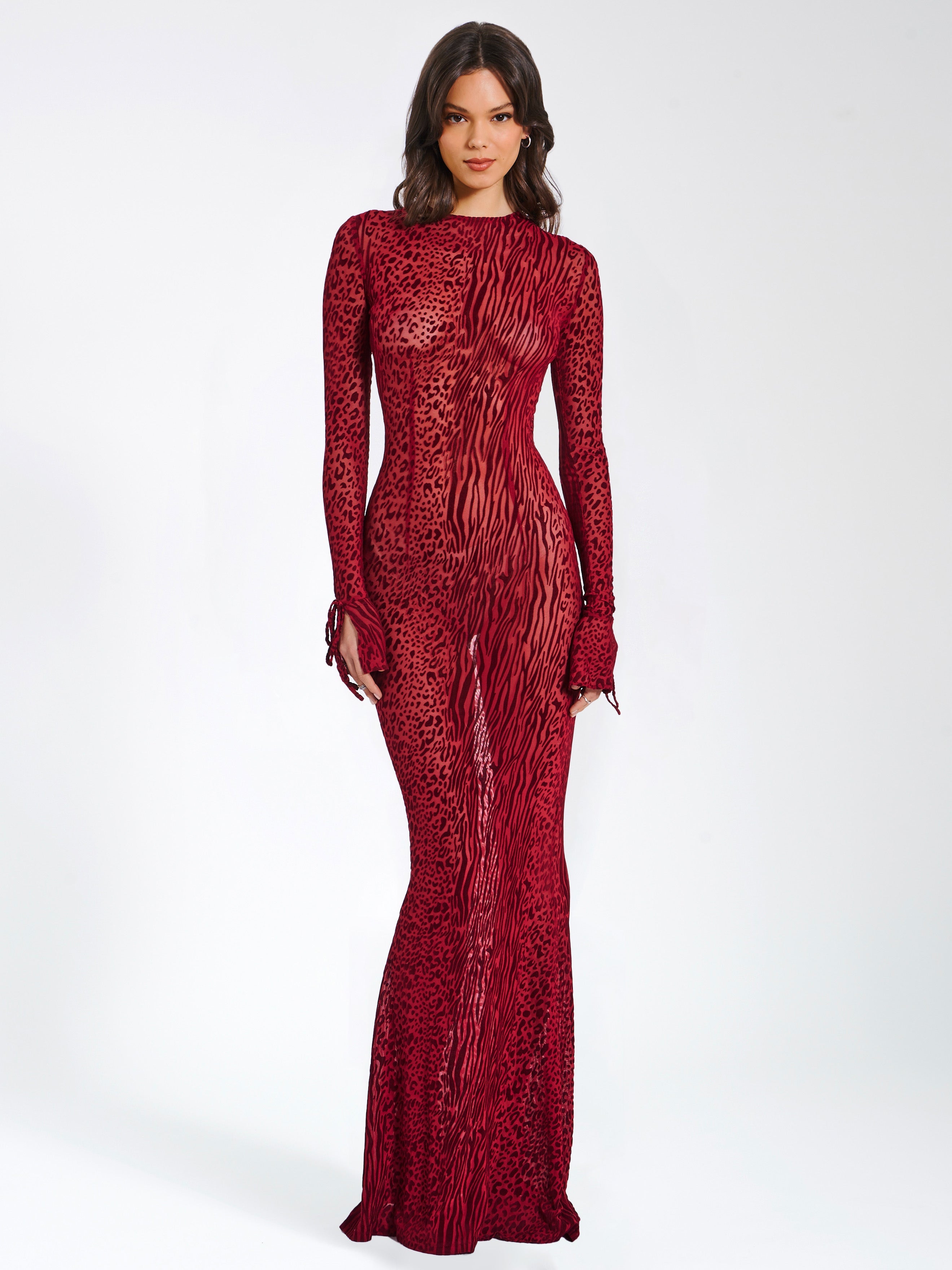 Seraph Sheer Velvet Maxi