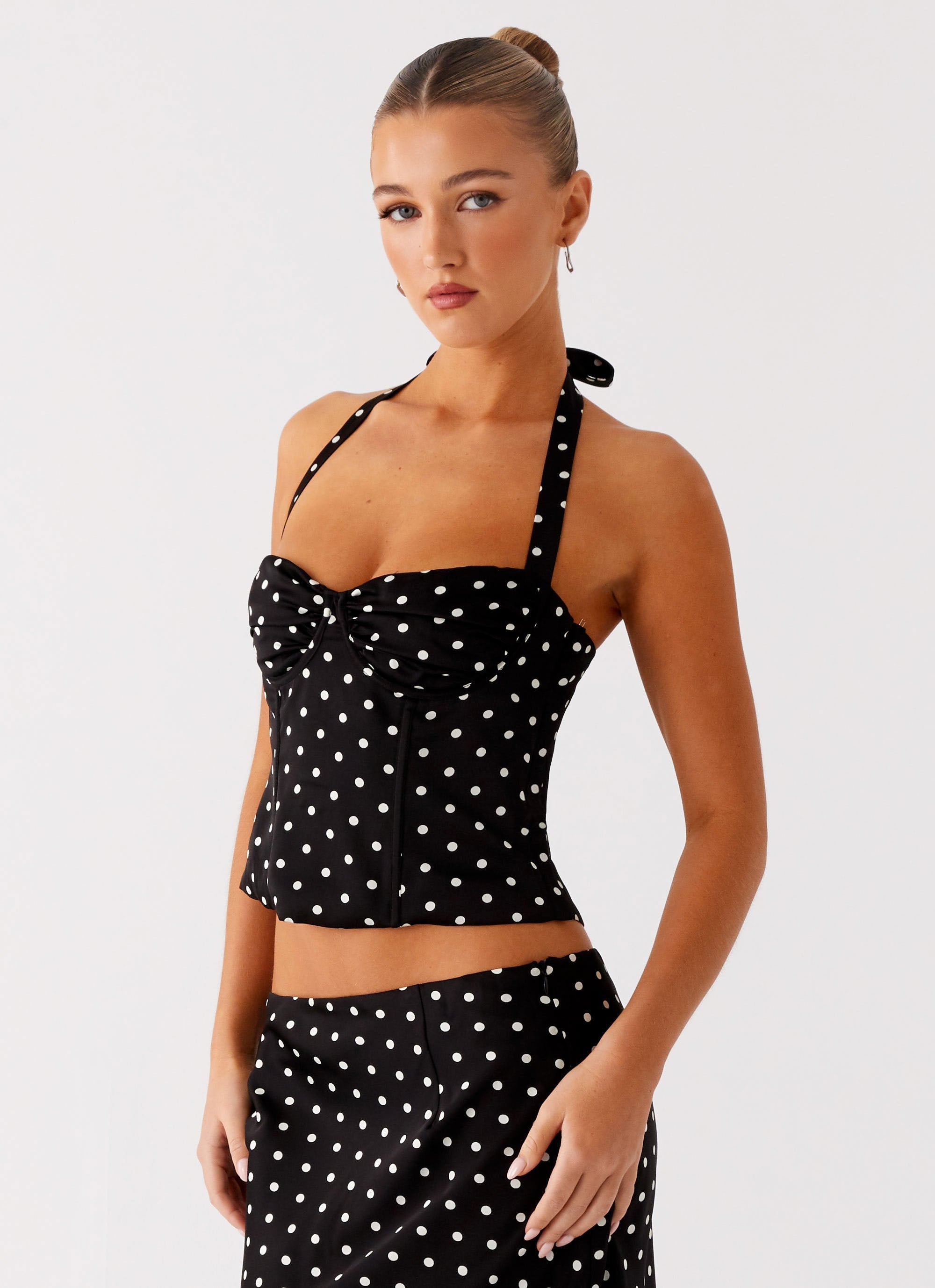 Monroe Halter Corset Top