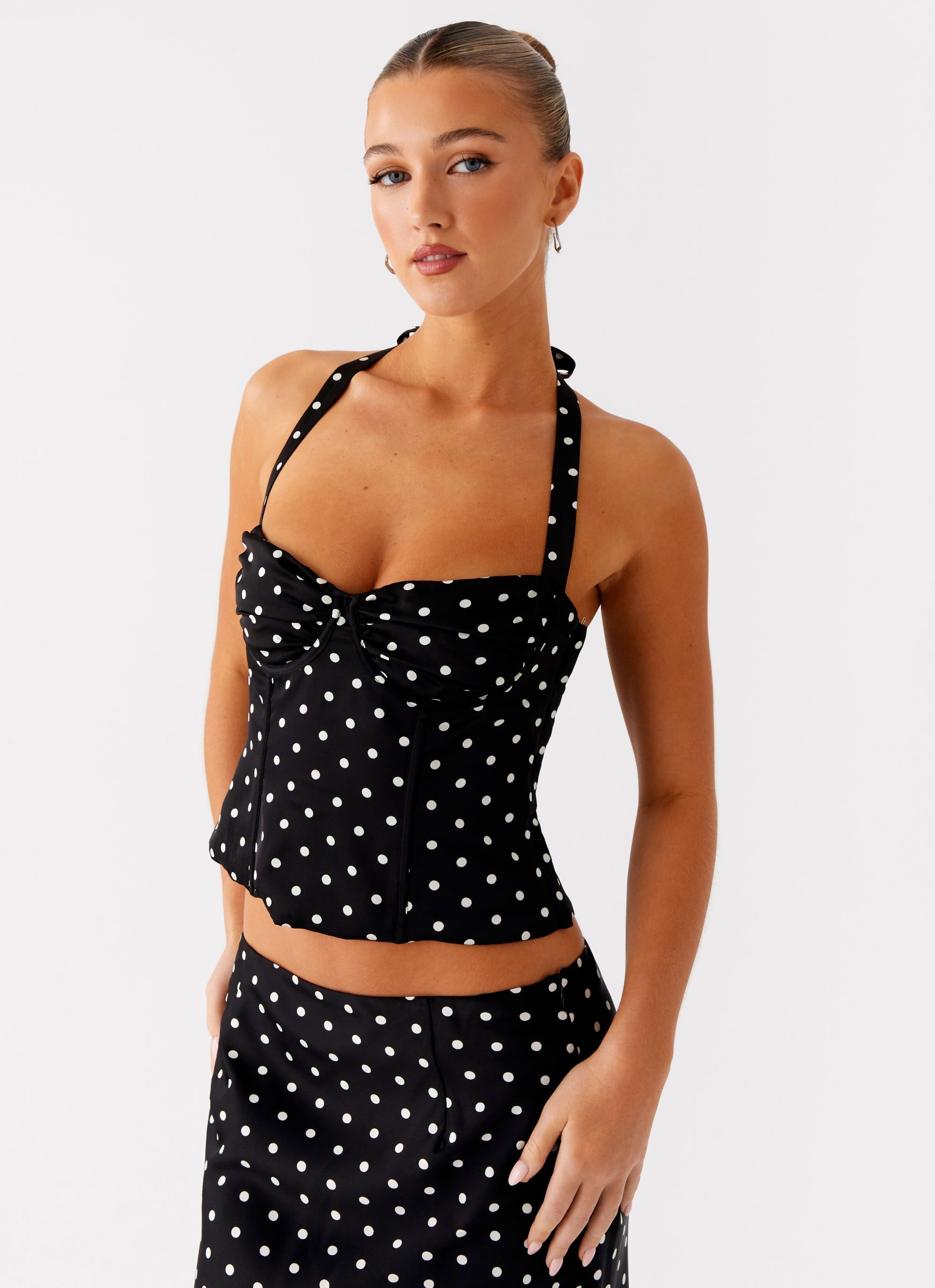 Monroe Halter Corset Top